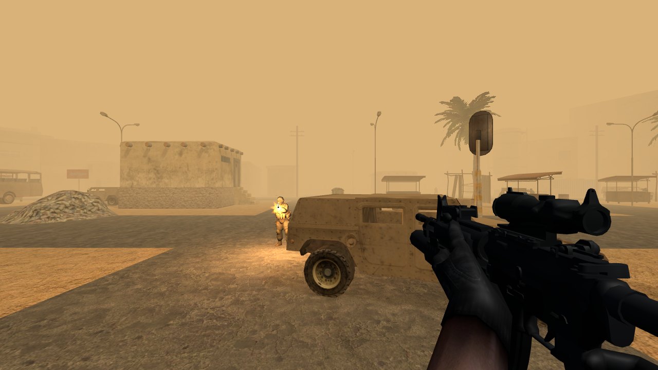 Desert Storm – Desert Storm – Market and bus station