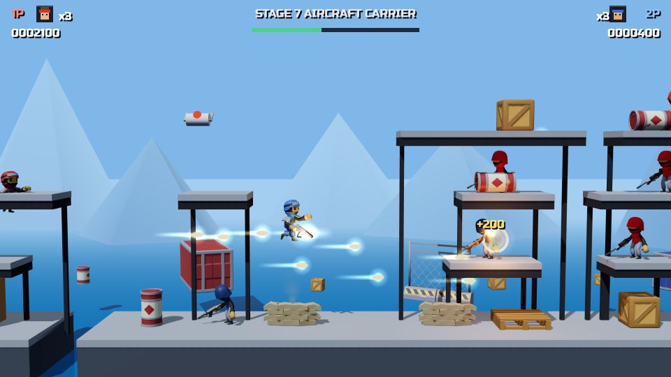 KID SHOOTER – ステージ7 – 空母