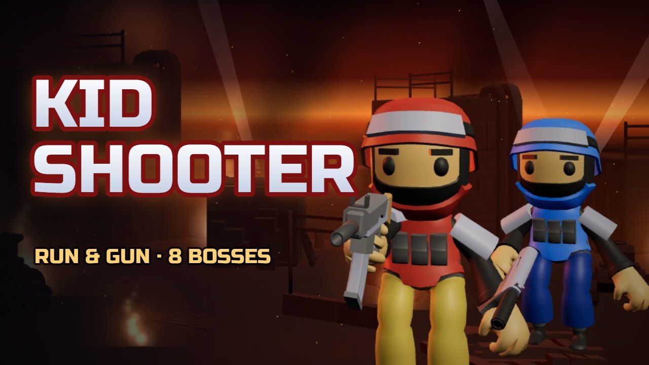 KID SHOOTER – 3D重制的经典街机风跑酷射击