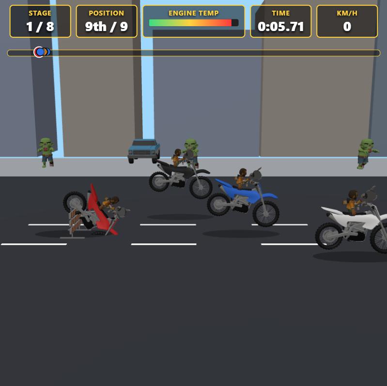Zombie City Motocross – Zombie City Motocross – Desert Day