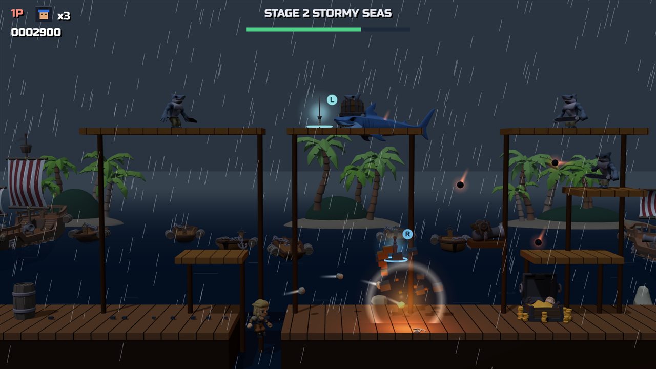 PIRATE RUN – Stormy Seas