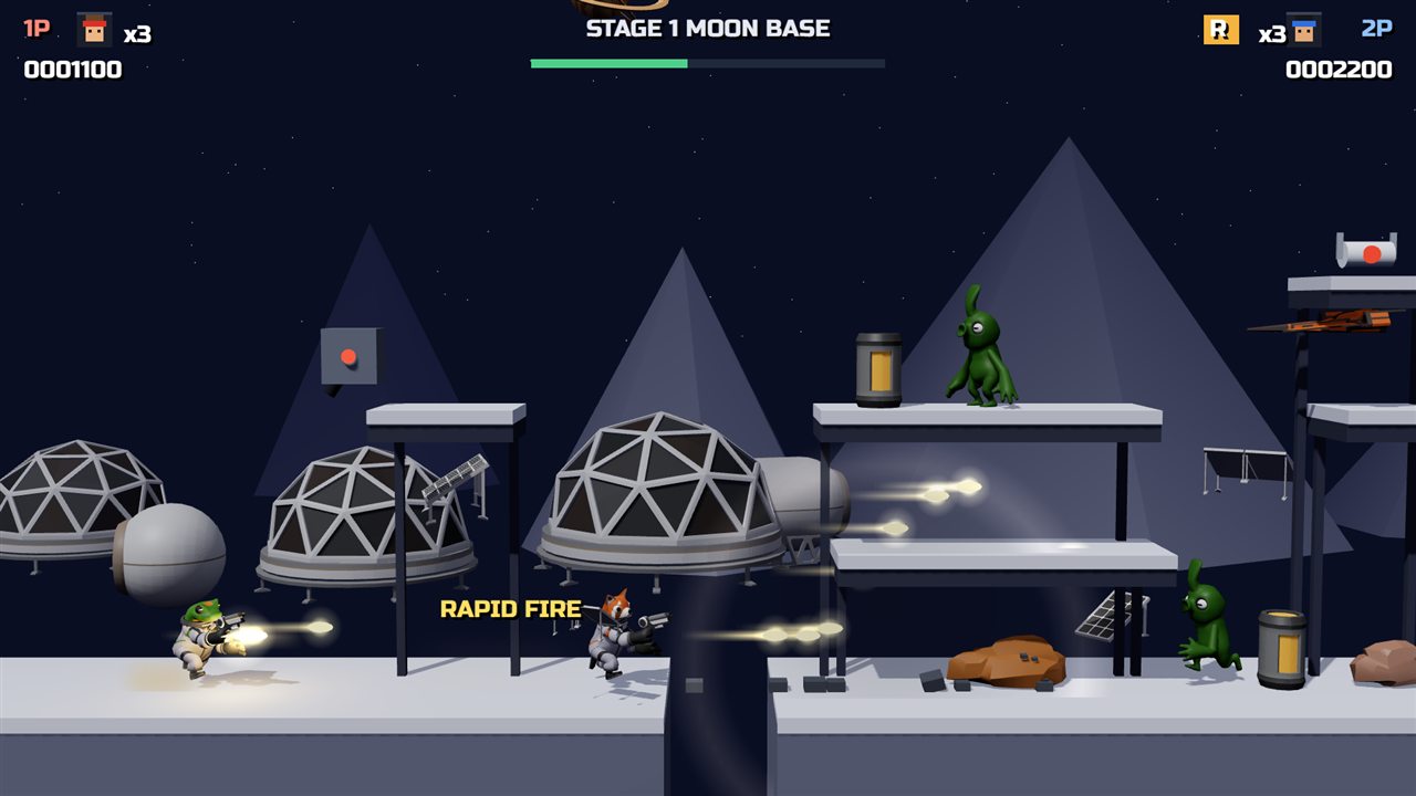 SPACE SHOOTER – 第 1 关 – Moon Base