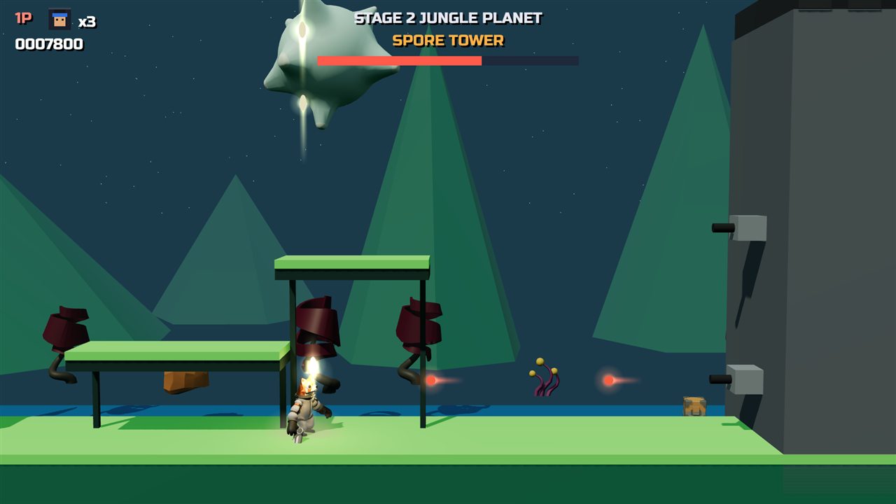 SPACE SHOOTER – 第 2 关 – Jungle Planet