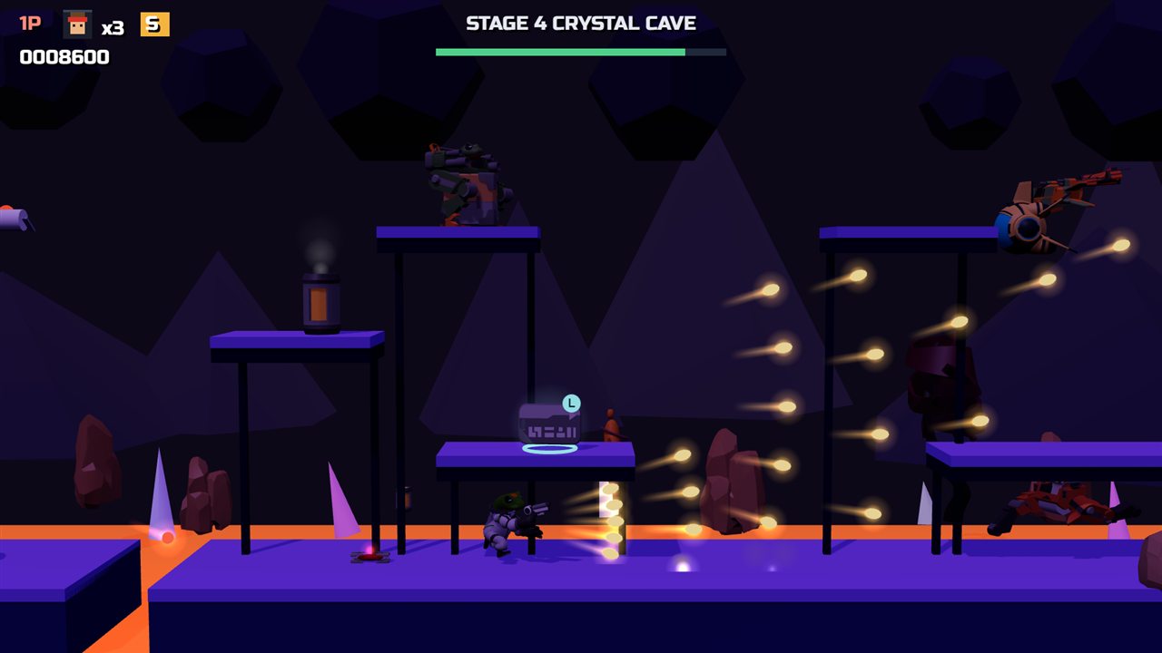 SPACE SHOOTER – 第 4 关 – Crystal Cave