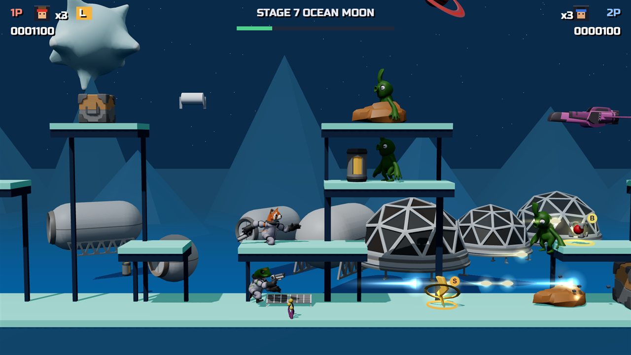 SPACE SHOOTER – 第 7 关 – Ocean Moon